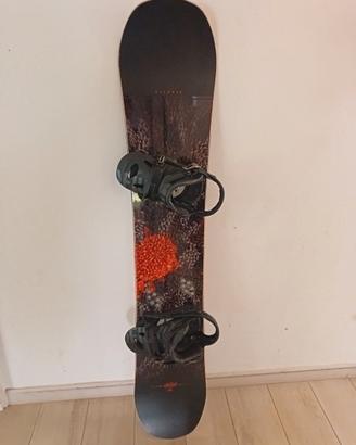 TAVOLA DA SNOWBOARD + ATTACCHI FLEX + SACCA