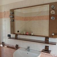 Set accessori bagno vintage Veca in cristallo colo