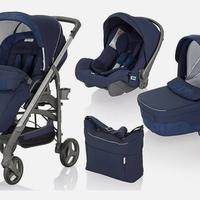 Trio trilogy inglesina blu