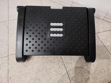 Pedana poggiapiedi ergonomica regolabile