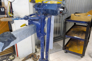 2 motori epoca barchette o gommoncini