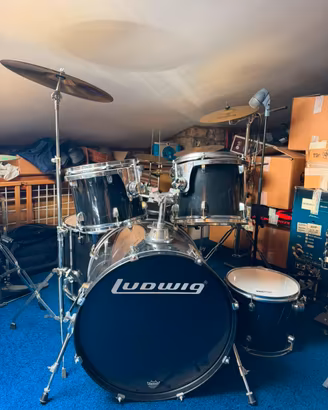 Batteria Ludwing  COMPLETA 