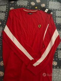 Maglietta maniche lunghe Ferrari