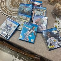 Ps4 con joystick e giochi