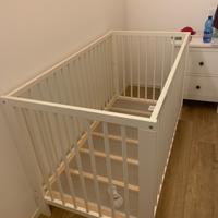 Culla e materasso memory