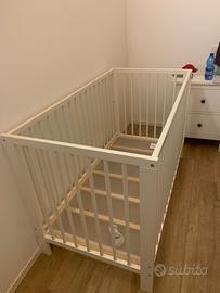 Culla e materasso memory