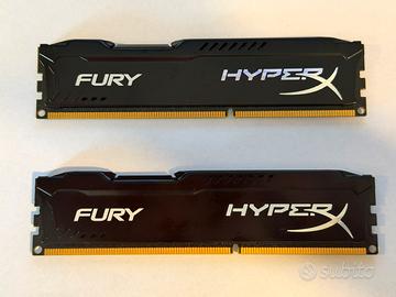 Kit RAM HyperX Fury 8GB (2x4GB) DDR3