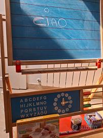 Lavagna legno più giochi