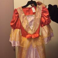 Vestito carnevale da regina 8-10 anni