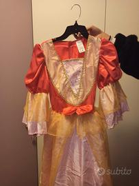 Vestito carnevale da regina 8-10 anni
