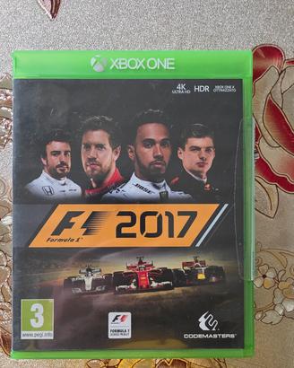 f1 2017  Xbox one