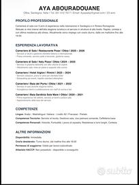 Cameriera pulizia case