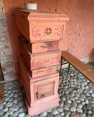 Stufa terracotta originale d’epoca