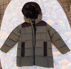 giaccone Benetton Nero-Verde 7-8 anni - h.130