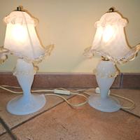 Due lampade di Murano, penso Barovier