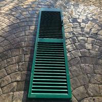 1 PERSIANA verde in alluminio misure 50X180