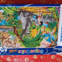 Puzzle Clementoni 104 pezzi sul libro della giungl