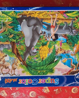 Puzzle Clementoni 104 pezzi sul libro della giungl
