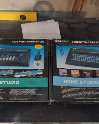 DataVideo Editor VP-274 + Title Producer VP-271