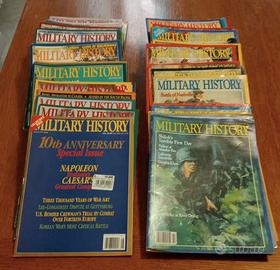 Rivista Military History - Lotto numeri vari