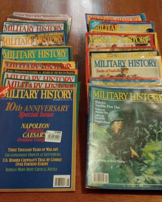 Rivista Military History - Lotto numeri vari