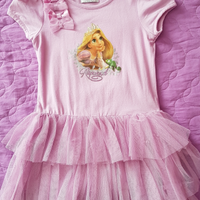 Vestito disney rapunzel 7/8 anni