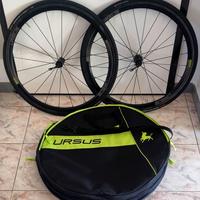 Ruote bici da corsa Carbonio Ursus Miura TS37 evo