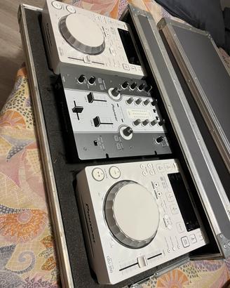 Consolle Pioneer Cdj 350 + Djm 250-w