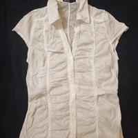 Maglietta estiva. leggerissima. Bianca. 