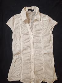 Maglietta estiva. leggerissima. Bianca. 