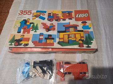 Lego Set 355 BASIC COMPLETO e SCATOLA Anno 1981