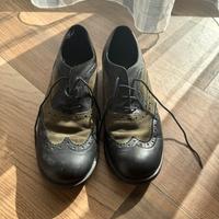 Scarpa con lacci bassa -intrend