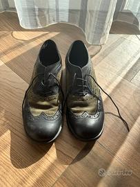 Scarpa con lacci bassa -intrend