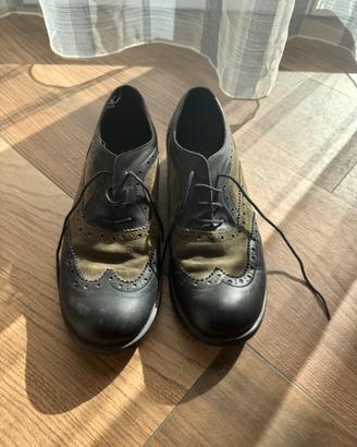 Scarpa con lacci bassa -intrend
