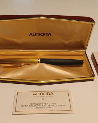 Stilografica Vintage Aurora 88P – Pennino Oro 14K 