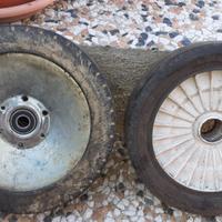 ruote rasaerba posteriori oleomac efco