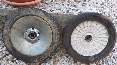 ruote rasaerba posteriori oleomac efco