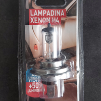 Lampadina Xenon H4, 12V 60/55W - > 100/90W