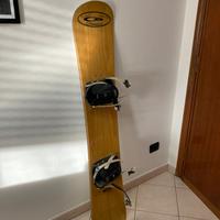 Snowboard Costa Ovest legno