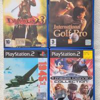  4 videogiochi PS2 