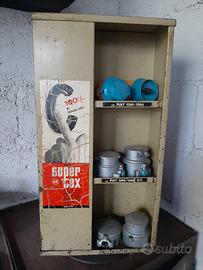 espositore vintage auto ricambi 