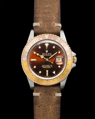 Rolex GMT Brown Nipple Dial Ref. 16753 - Full Set