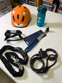 kit bici completo accessori nuovi