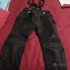 Pantalone moto con protezioni 