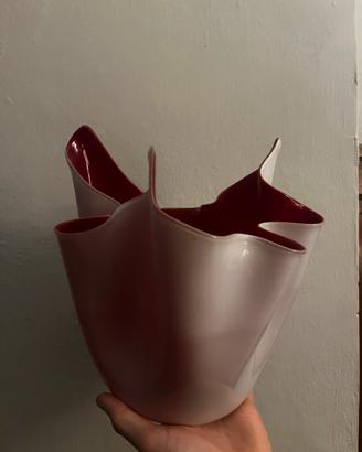 Vaso vetro Fazzoletto venini fulvio bianconi