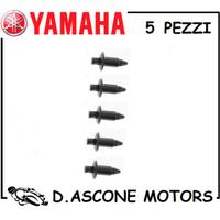 Rivetti in plastica YAMAHA 5 pezzi ORIGINALI ( VER