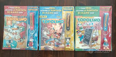 Topolino #3616-3617-3618 + Portachiavi