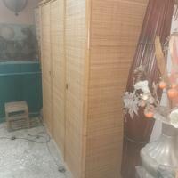 armadio in rattan 