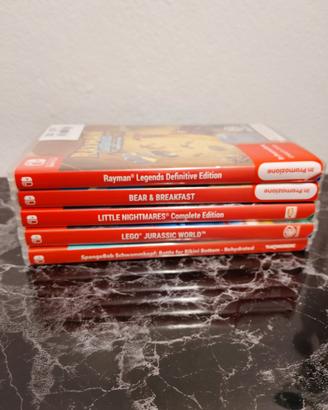 video giochi per la Nintendo switch