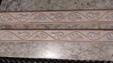 Listelli ceramica Ricciolo Rosa 24 ml